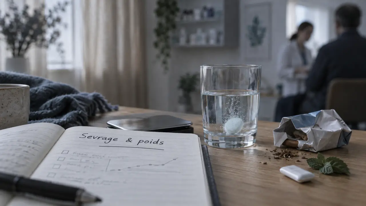 Champix perte de poids : sevrage et contrôle du poids